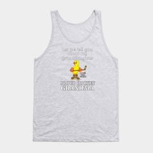 Hockey Granddaughter Proud Grandma T-Shirt Tank Top